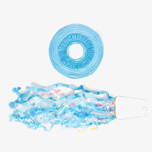 YACHEN-Wholesale-Blue-pink-Purple-Hanging-Paper-Jellyfish-Lanterns-for-Ocean-Mermaid-Theme-Birthday-Party-Baby-Shower-Decoration-side-view