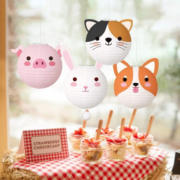 ML251106-11-Pack-Forest-Animal-Paper-Lanterns-(10-Inch),-Hanging-Wild-Animal-Decor-(Elephant,-Lion,-Tiger,-Bear-&-More)-for-Kids'-Birthday-Jungle-Party,-Classroom-&-Nursery-Setup-usage-scene5