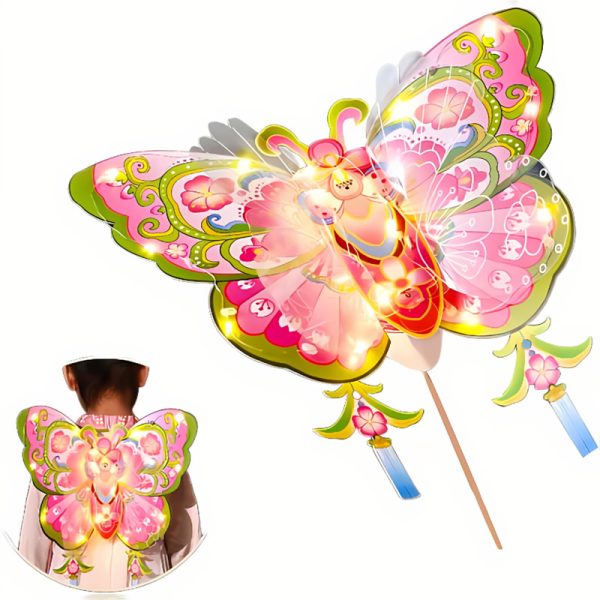 ML251206-Chinese-New-Year-Butterfly-Paper-Lantern-(13-inches),-DIY-Kids-Craft-Kit-for-Spring-Festival-Indoor-Home-Party-Decoration-pink-pricinple-view