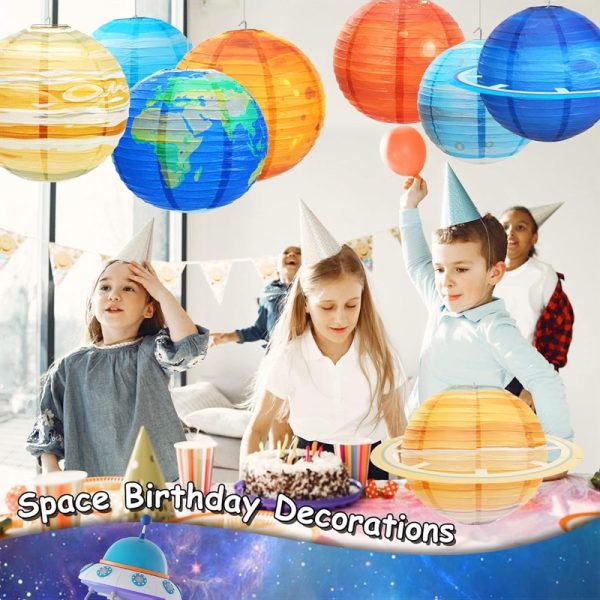 ML251216-9-Pack-Space-Planet-Paper-Lantern-(12-inches),-Hanging-Decor-for-Kids'-Space-Theme-Birthday-Party-&-Indoor-Celebration-Setup-use-in-birthday-party