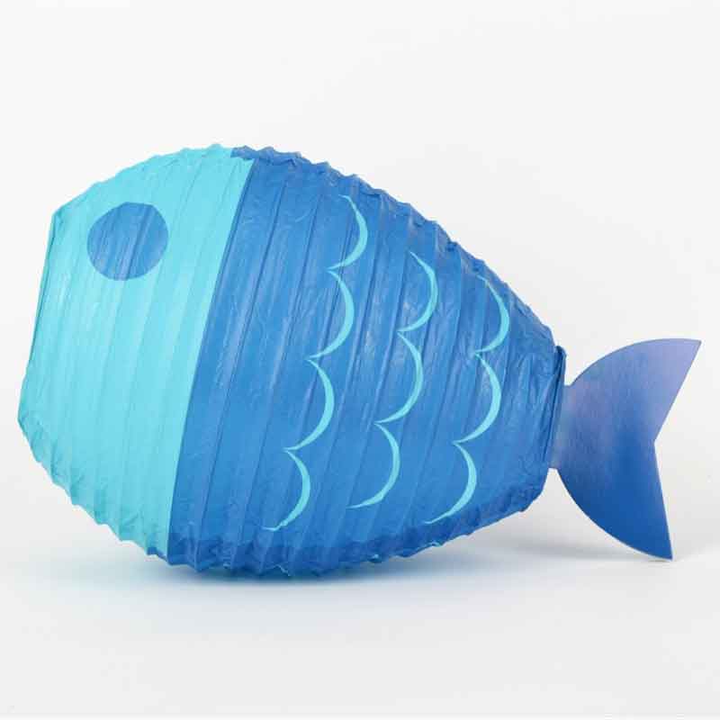 3-Pack Colorful Fish Shaped Paper Lantern (8 inches), Wholesale Decor for Festival & Indoor Party Setup - Image 5