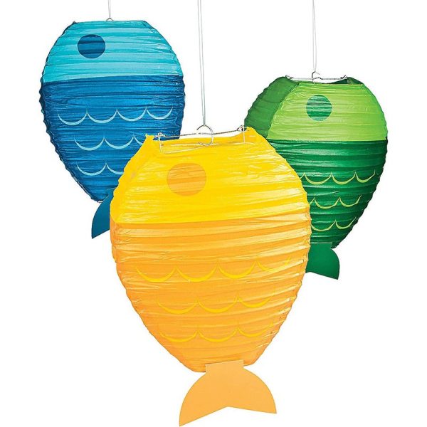 ML251226-3-Pack-Colorful-Fish-Shaped-Paper-Lantern-(8-inches),-Wholesale-Decor-for-Festival-&-Indoor-Party-Setup-side-view1