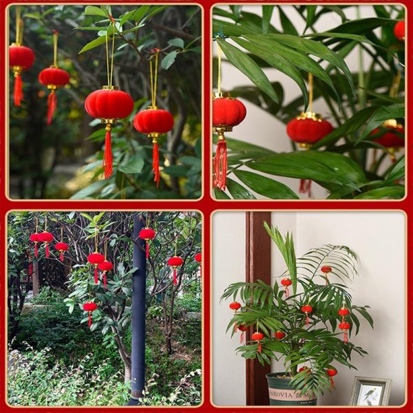 ML251251-20-Pack-Mini-Red-Chinese-Lucky-Lanterns-(6cm-Size),-Traditional-Lucky-Symbol-Decor,-Abundant-Quantity-for-Dragon-Boat-Festival-Home-Office-Restaurant-Decorations-usage-scene