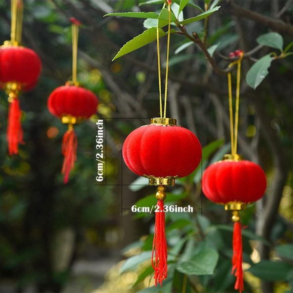 ML251251-20-Pack-Mini-Red-Chinese-Lucky-Lanterns-(6cm-Size),-Traditional-Lucky-Symbol-Decor,-Abundant-Quantity-for-Dragon-Boat-Festival-Home-Office-Restaurant-Decorations-usage-size