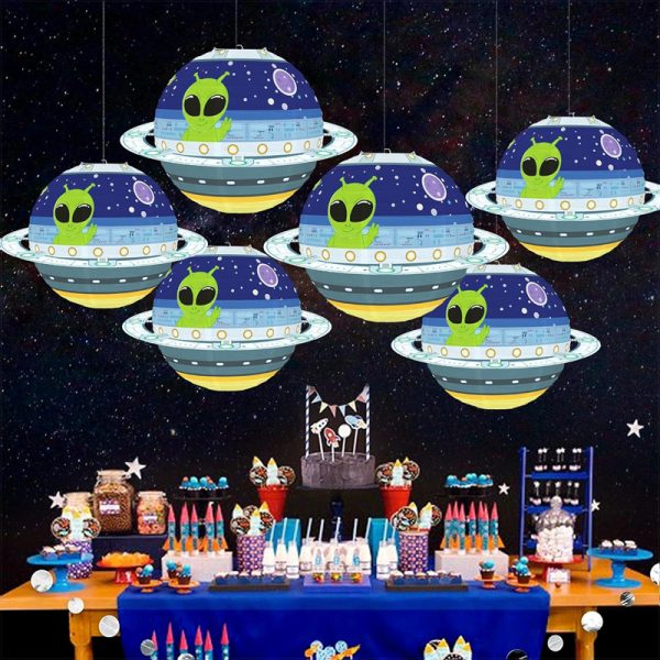 ML251258-6-Pack-Outer-Space-Planet-Paper-Lanterns-DIY-Kit-(13.5-Inch,-Alien-Theme-Design),-Festive-Hanging-Decor-for-Indoor-Outdoor-Kids-Birthday,-Classroom-&-Bedroom-Event-Setup-usage-scene2