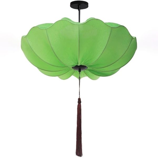 ML260107-1-Pack-Chinese-Lotus-Fabric-Hanging-Lantern,-Oriental-Handcrafted-Design,-Waterproof-Outdoor-Decorative-Glowing-Lamp-for-Patio,-Garden-&-Cultural-Events-green-principle-view
