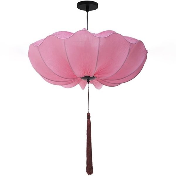 ML260107-1-Pack-Chinese-Lotus-Fabric-Hanging-Lantern,-Oriental-Handcrafted-Design,-Waterproof-Outdoor-Decorative-Glowing-Lamp-for-Patio,-Garden-&-Cultural-Events-pink-principle-view